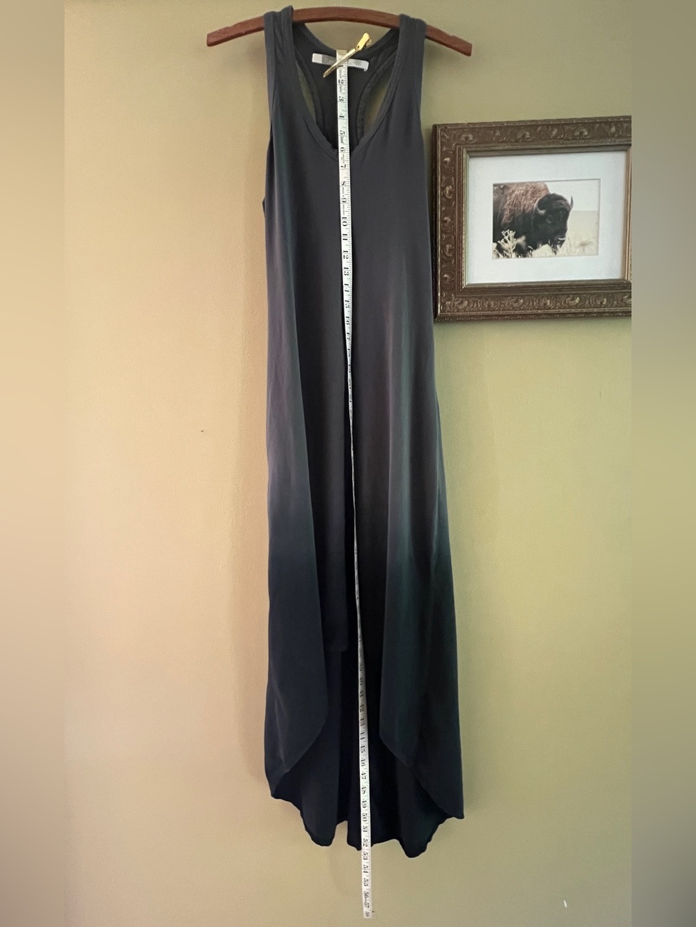 Athleta Dip Dye Middy Racerback Dress in Flint Grey - Picture 6 of 13